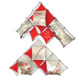 Xclaim Popup Display 10-Quad-Kit