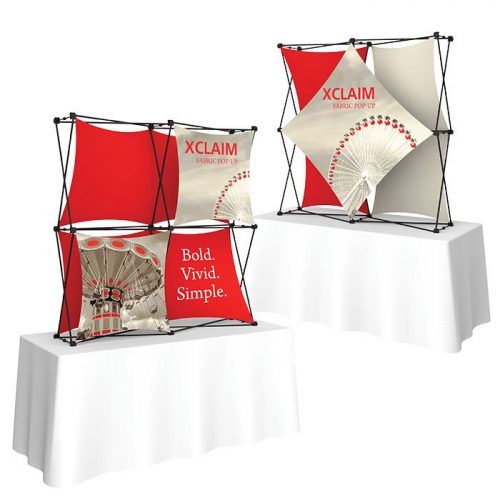 Xclaim Fabric Popup Display