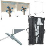 Telescopic banner accessories