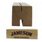 Wood Block Table Stand