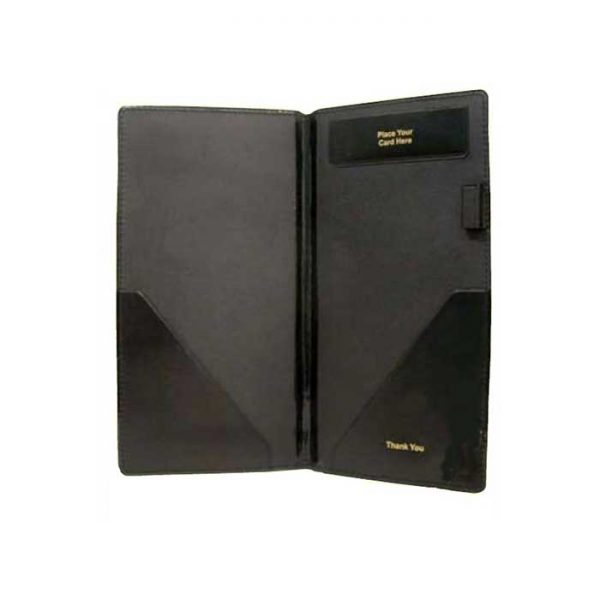 Check Presenters for Restaurants custom printed Massachusetts, New Jersey, and New York