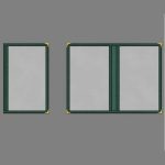 8.5 x 5.5 | 2 panel / 4 view | Cafe Cover