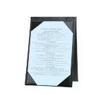 6 x 4 Black A-Frame Table Tents