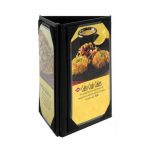 6 x 4 Three (3) Sided Black Table Stand