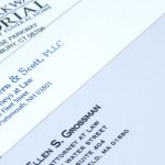 raised ink envelope printing