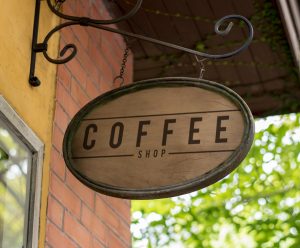 Coffee Store Front Signs in Brooklyn, NY