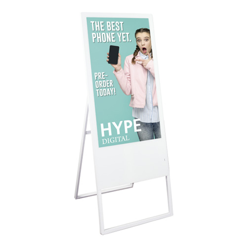 digital banner trade show display