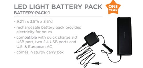 LED Light Battery Pack