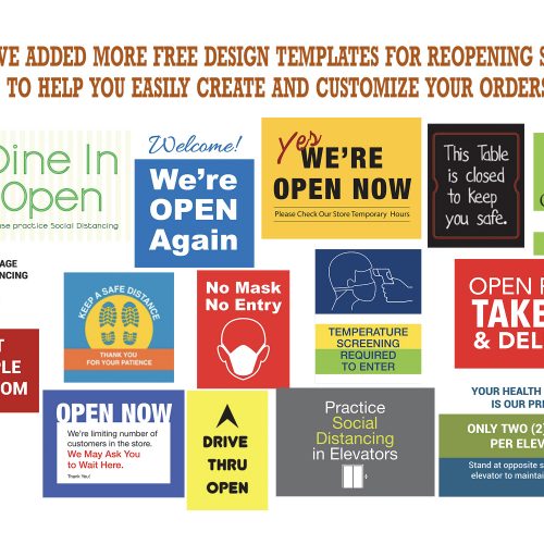 Social Distancing / Floor Graphics Printing Material
