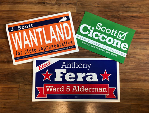 Political Yard Signs