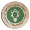 Full Color Wood Coin Printed 1 side