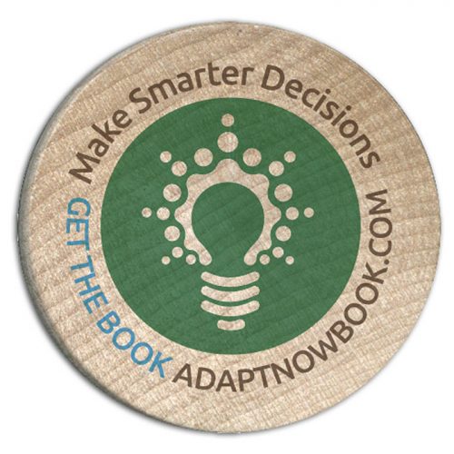 Full Color Wood Coin Printed 1 side