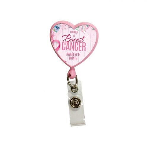 Heart Shaped Badge Reel