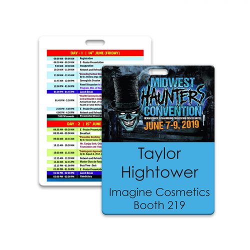 Full Color Value Priced Event Badge (4" x 3")