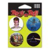 4 Pack of 1.25" Buttons Mounted on Full Color Card
