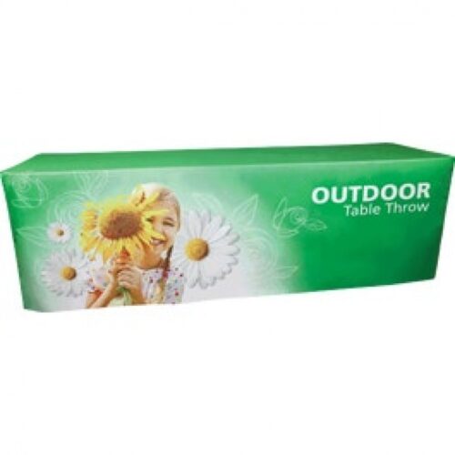 Outdoor Printed Table Cover, Fitted, 8ft Size