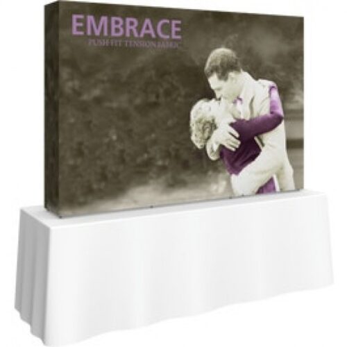 Embrace 7.5ft Tabletop Push-Fit Tension Fabric Display