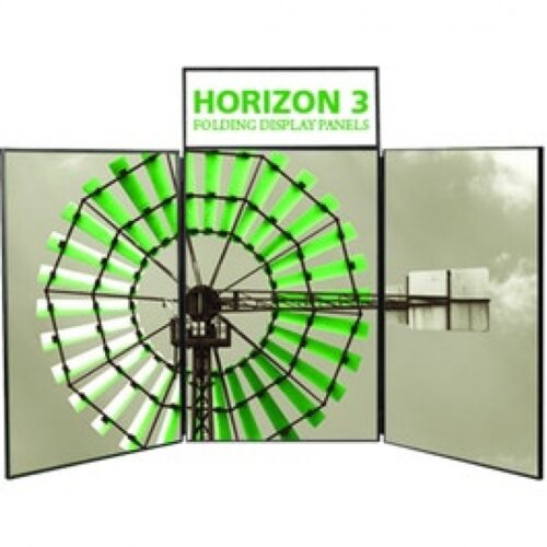 Horizon 3 6x4ft Tabletop Folding Display Board, 3 Panels