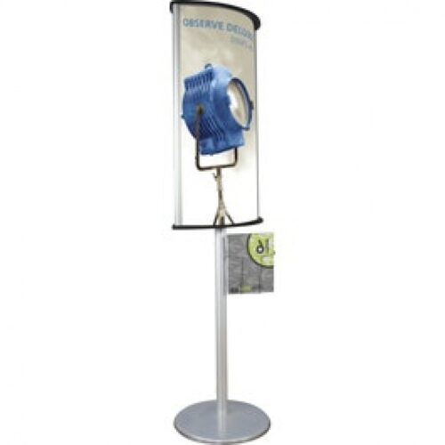 Observe Deluxe 6ft Sign Stand w/2 Literature Pockets