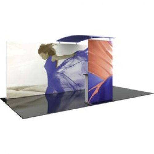 Formulate Master Trade Show Canopy w/Custom Graphics & Counter