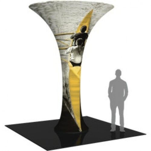 Formulate 12ft Tension Fabric Trade Show Funnel