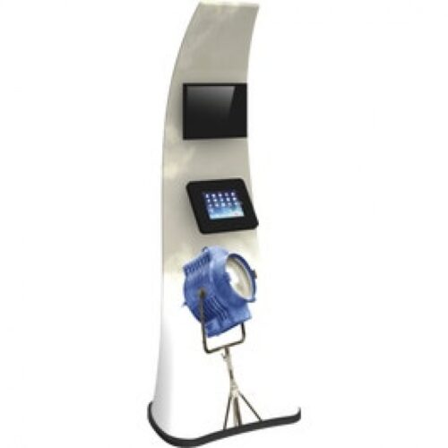 Formulate 2x4ft iPad Display Stand 05 w/Monitor Mount
