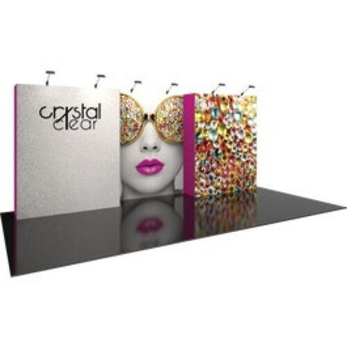 Vector Frame 05 20ft 7 Panel Modular Display w/Graphic Counter