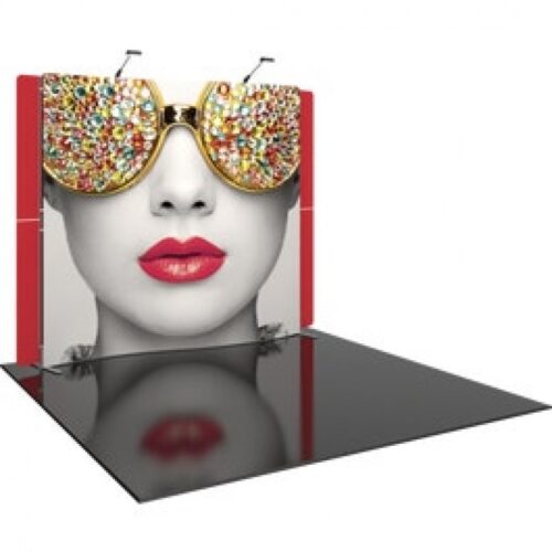 Vector Frame 10 10ft Portable Modular Display, Serpentine Curve