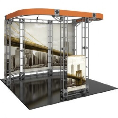 Helios Orbital Express 10ft Truss Display, 3 Panels, Shelf Display