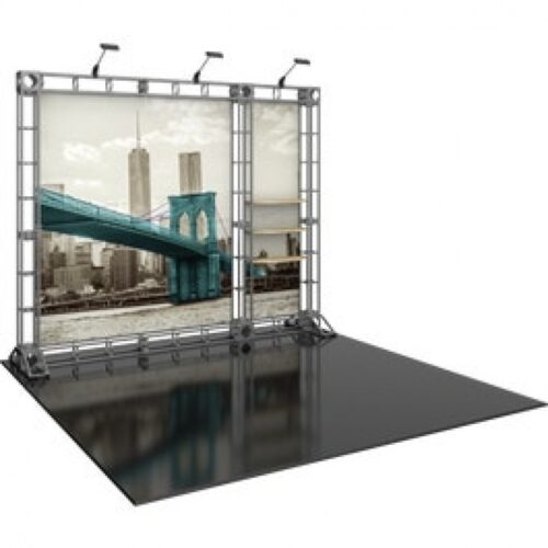 Hercules 08 Orbital Express 10ft Truss Exhibit w/3 Display Shelves
