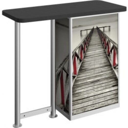 Linear 4ft Straight-Leg Counter, Custom Graphics
