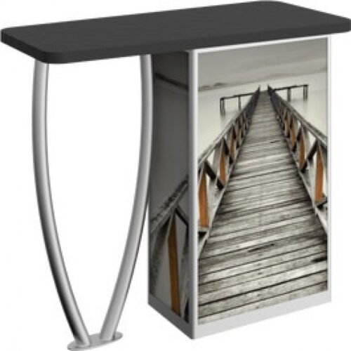 Linear 4ft Tusk-Leg Counter, Custom Graphics