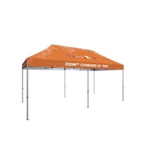 Zoom 20 Pop Up Canopy Display Tent, 20ft, Weather Resistant