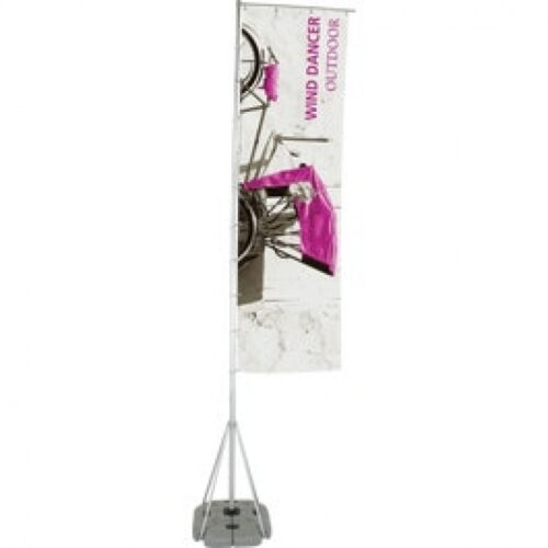 Wind Dancer 17.5ft Outdoor Display Flag, Single/Double Sided