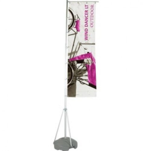 Wind Dancer LT 13.5ft Outdoor Display Flag, Single/Double Sided
