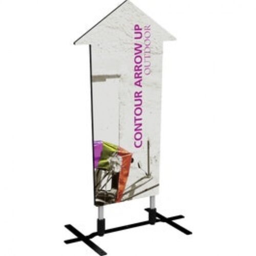 Contour Outdoor Sign Arrow Up