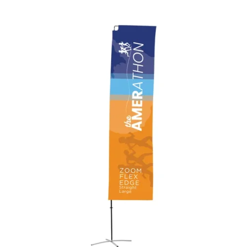 Zoom Flex Edge 15ft Advertising Display Flag