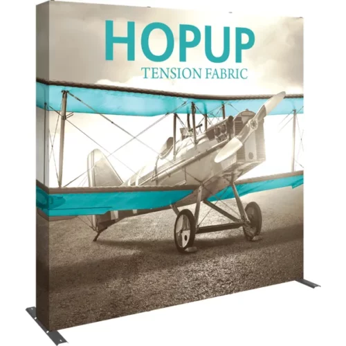 Hopup 7.5ft Straight Full Heights Tension Fabric Display