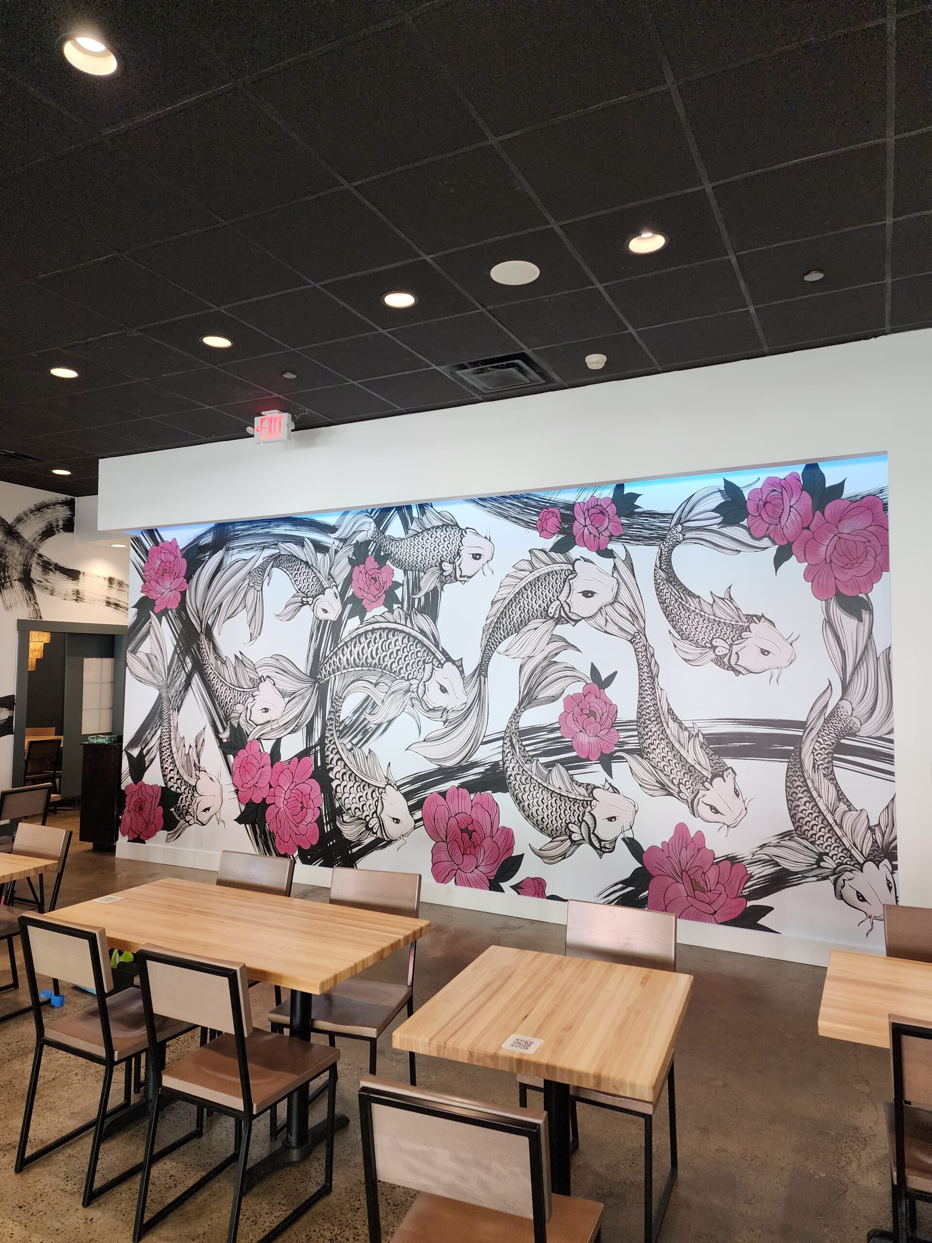 Custom Wall Stencil Design in Cambridge, MA